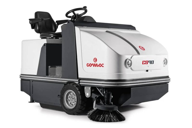 Motospazzatrice Motoscopa uomo a bordo Comac CS90 D 1