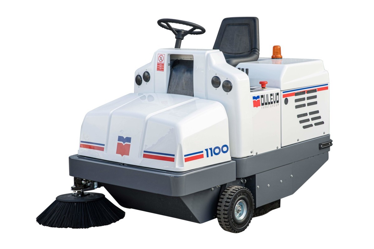 Spazzatrice Dulevo Modello 1100 EH Modello a Batteria 2