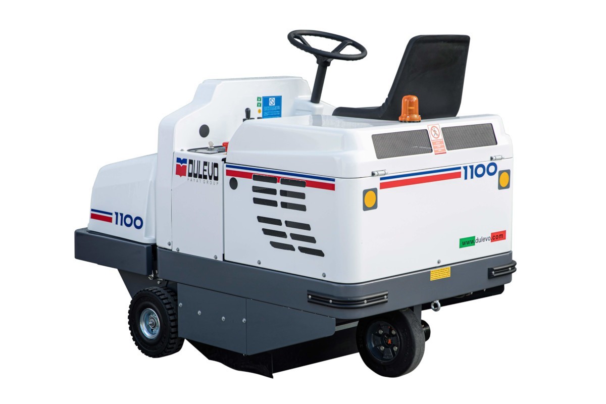 Spazzatrice Dulevo Modello 1100 EH Modello a Batteria 3